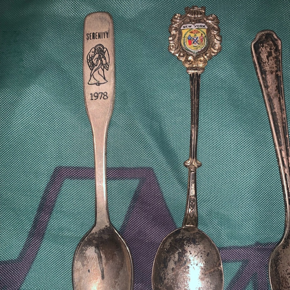 Sterling silver spoons